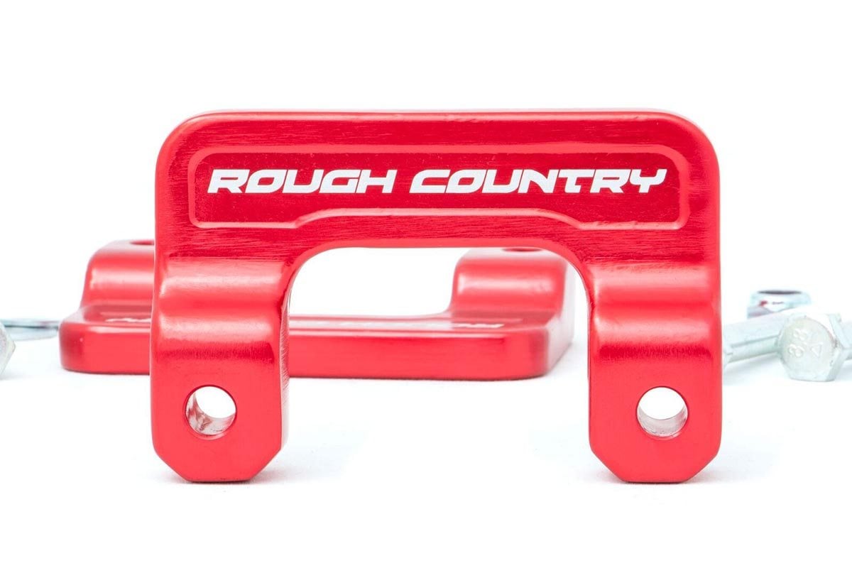 GMC Yukon Suspension Lift Kit - Rough Country - 2 Inch Leveling Kit, Aluminum - Red - '07-'20